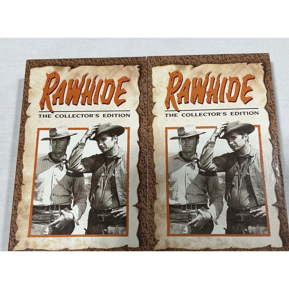 Rawhide VHS Lot‎ of 2 Collector's Edition Western TV Series Columbia House